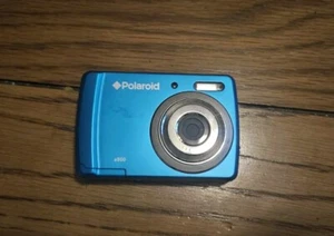 Polaroid a800 Digital Camera Blue SD Not Included - Comes With 2 AAA Batteries - Picture 1 of 5