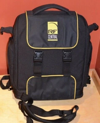 IMT RF Central Petrol Padded Backpack Case Carry-on Receiver Camera Compartment - Image 1 of 4