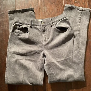 Jones New York Sport Stretch gerades Bein Damenjeans Größe 6 grau 29 Schrittlänge - Bild 1 von 10
