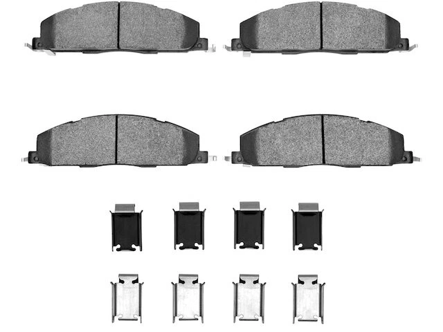 Rear Brake Pad Set For 2011-2018 Ram 2500 2012 2013 2014 2015 2016 2017 FY522HM Foto 1 de 1