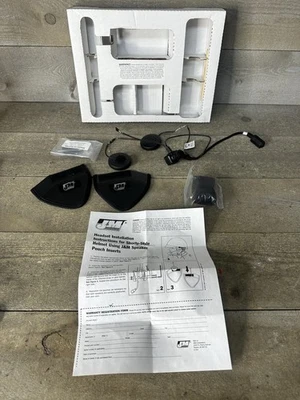 J&M Shorty Helmet Headset Speaker NO MIC HS-BCD284-HJH-H0 Open Box HJC Harley - Image 1 of 4