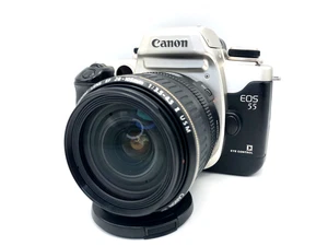 Canon EOS 55 ELAN II 2 analoge Spiegelreflexkamera 35 mm & 28–105 mm F3,5–4,5 Objektiv Set DDP - Bild 1 von 18