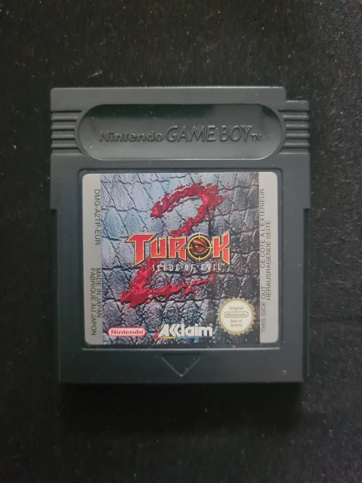 TUROK 2 SEEDS OF EVIL Nintendo Game Boy Color UK / EUROPEAN Version Game Gameboy - Image 1 of 2