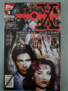 THE X-FILES SPECIAL EDITION #1 (1995) TOPPS COMICS CHARLES ADLARD ART! FBI!! - Foto 1 di 2