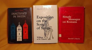 Catholic, Monastic, Brethren Interpretation Theology Scripture 3 HCDJ book lot - Bild 1 von 20