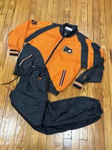 Vintage Pro Player Flyers Trainingsanzug Jacke Set Herren Größe L - Bild 1 von 4