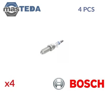 0 242 232 515 ENGINE SPARK PLUG SET PLUGS BOSCH 4PCS NEW OE REPLACEMENT - Image 1 of 4