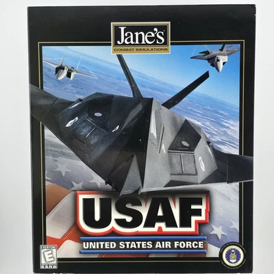 Jane's Combat Simulations: United States Air Force, 1999, Big Box, New & Sealed - Image 1 of 4