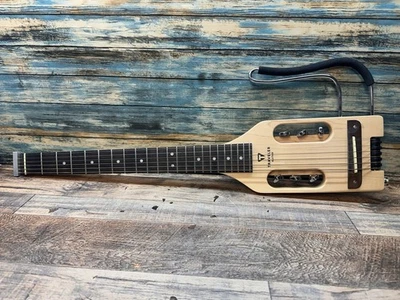 Traveler Electric Acoustic Guitar Ultra Light Maple Finish W/ Travel Case. - Image 1 of 4