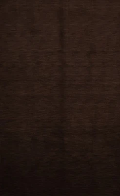 Chic Brown Handmade Area Rug 7x10 to Elevate Your Home's Aesthetic Solid Carpet - Image 1 of 4