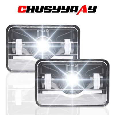 Faros LED altos/bajos de 4x6"" para Chevrolet G10 G20-G30 1992-1995 2 piezas Foto 1 de 4