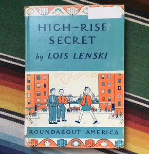 Lois Lenski High Rise Secret First Edition Ex-Library Binding - Picture 1 of 10