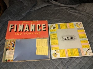 Vintage 1936 Finance and Fortune Board Game Parker Brothers No Manual - Picture 1 of 7