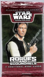 STAR WARS FREE ROGUES & SCOUNDRELS BOOSTER + VENDETTA FOIL NM scratches - Picture 1 of 2