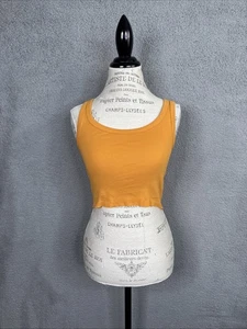 Billabong Tangerine Cropped Tank Top Women’s Medium NWOT - Picture 1 of 9