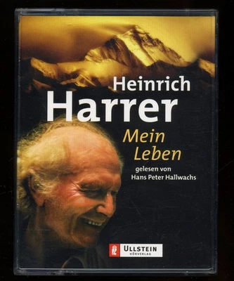 Heinrich HARRER★MEIN LEBEN★4 MC-Kassetten★Hans Peter HALLWACHS liest★Hörbuch★TOP - Bild 1 von 4