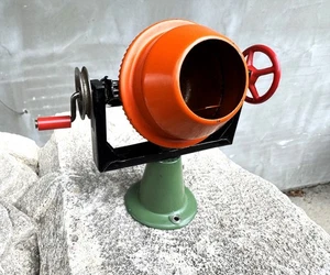 Vintage Wilesco Zementmischer Zubehör deutsches Weißblech Dampfmaschine Werkzeug 1960 - Bild 1 von 6