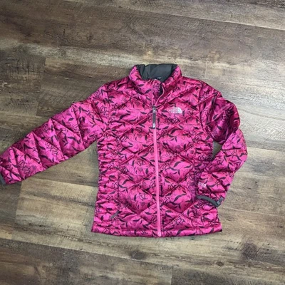 Girl's THE NORTH FACE 550 Down Insulated Puffer Jacket Coat Medium 10/12 - Image 1 of 4