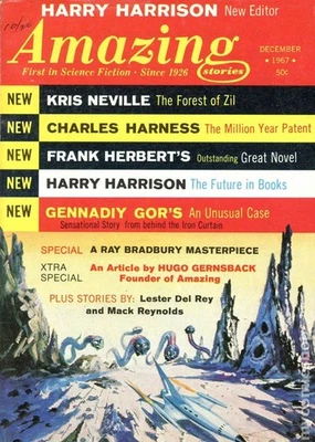 Amazing Stories Pulp Vol. 41 #5 VG+ 4.5 1967 Stock Image Low Grade - Image 1 of 2