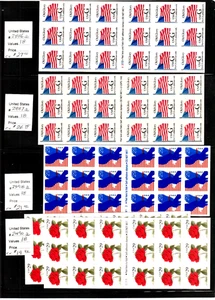 EAS_STAMPS US #2886A, 2887A, 2598A UND 2 2490A SCV. 112,00 $ FV 53,00 $ LOT #4 - Bild 1 von 1