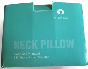 MLCHDYKJ Reise Nackenkissen 2023, Memory Foam Flugzeug Auto Büro Kissen - Grau - Bild 1 von 2
