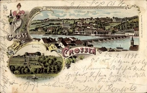 Litho Krosno Odrzańskie Crossen an der Oder Ostbrandenburg,... - 11338416 - Picture 1 of 2