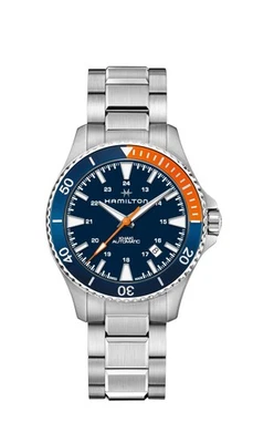 HAMILTON Khaki Navy Scuba H82365141 Blue Men's Watch New in Box - image 1 of 4