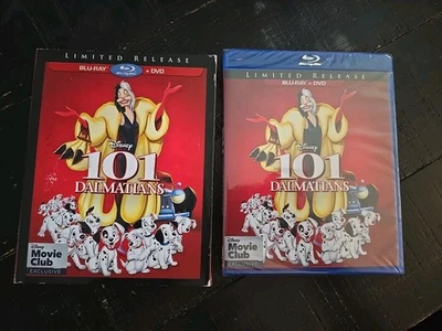 101 Dalmatians (Blu-ray and DVD 2018) with Slipcover Disney Movie Club Exclusive - Image 1 of 4