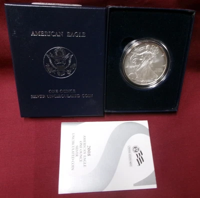2008 SILVER 1 OZ ROUND COIN AMERICAN EAGLE LIBERTY - Image 1 of 4