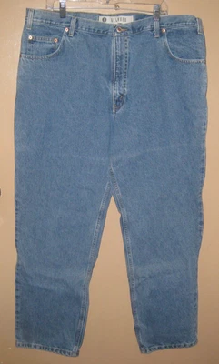 Pantalones de mezclilla azul calce relajado 100 % algodón Arizona Jean Co. para hombre talla 42X32 Foto 1 de 4