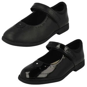 Mädchen Clarks Smart Schnitt Out Star Detailliert Mary Jane Schuhe Magic Schritt - Picture 1 of 19