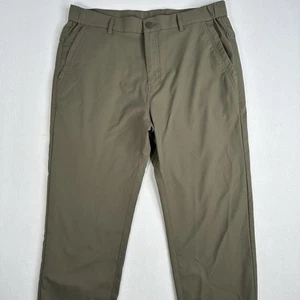 Jack Archer Pants Mens 32x32 Olive Green Chino Performance Jetsetter Slacks - Imagen 1 de 13