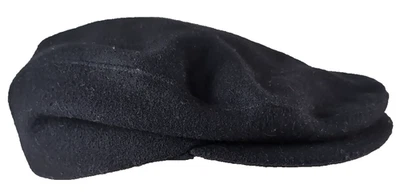 Boné de golfe vintage Pendleton adulto chapéu plano, lã virgem preta, médio - Imagem 1 de 4