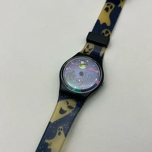 GEISTERSTUND - Swatch Gent - GB192 sehr seltene Halloween gruselige Uhr 90er - Bild 1 von 6