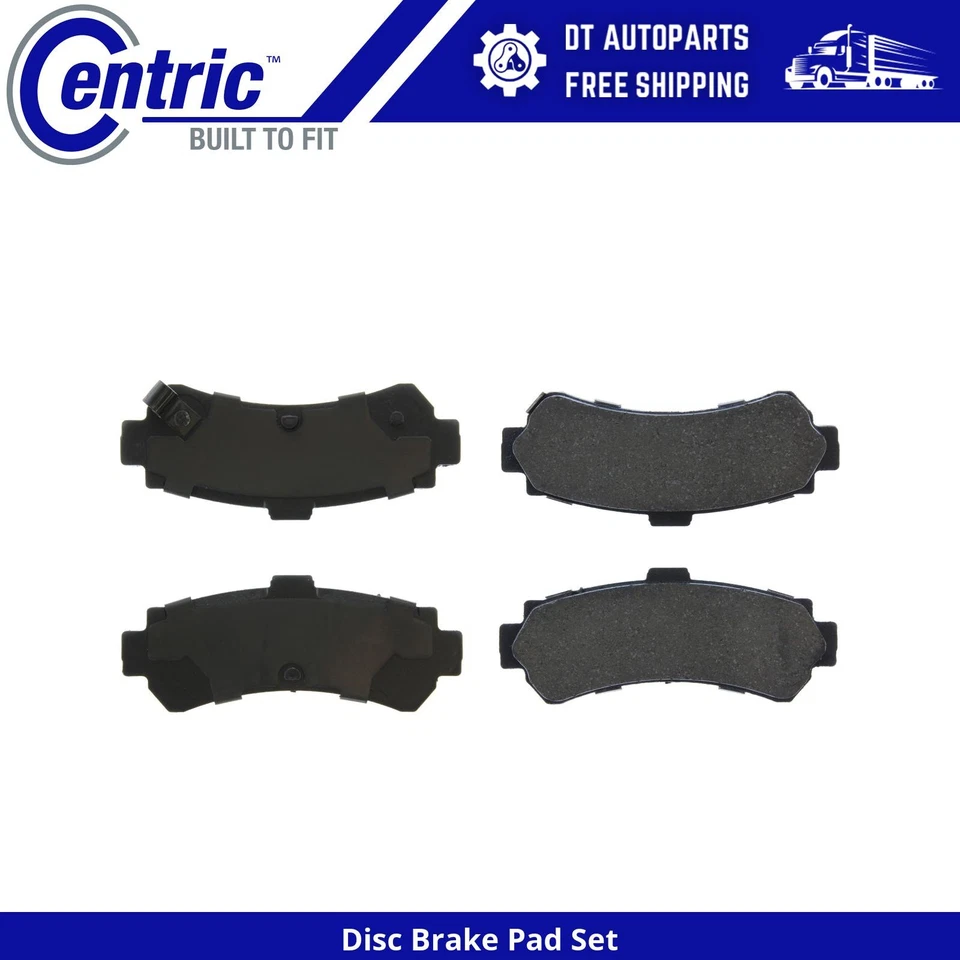 For 1996-2000 Nissan Lucino | Centric Rear Disc Brake Pads | Ceramic - Image 1 of 4