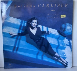 BELINDA CARLISLE HEAVEN ON EARTH 1987 LP1ST UK PRESS inc Lyrics Inner Vgc - Picture 1 of 8