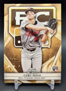 2025 Topps Chrome Black Coby Mayo Rookie Design Variation Superfractor 1/1 - Picture 1 of 3