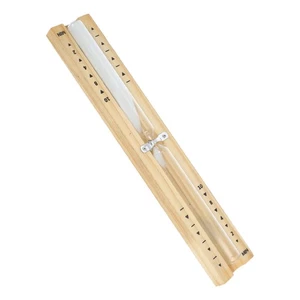  Glas Sanduhr Timer Ornament Zylinderform Sanduhr Deko Minuten - Bild 1 von 12