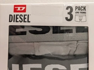 Diesel UMBX SEBASTIAN Ropa interior de hombre TALLA GRANDE L TRUNKS paquete de 3 calzoncillos de algodón - Imagen 1 de 8