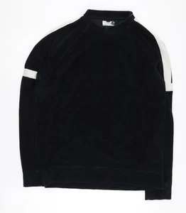 Topman Men's Black XL Sweatshirt, Long Sleeve Crew Neck - Picture 1 of 12