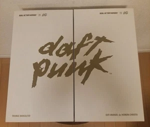 Daft Punk Real Action Hero White Suits Version MEDICOM Guy-Manuel & THOMAS Set - Picture 1 of 12