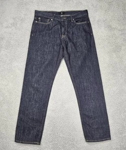 BANANA REPUBLIC Jeans Men’s 34x32 Selvedge Straight Fit Dark Wash Denim NWOT - Picture 1 of 15