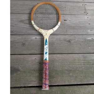 Vintage Spalding Woodstar Wood Racket National Junior Tennis Young Star Racquet - Picture 1 of 5