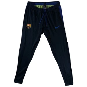 Nike FC Barcelona Herren Größe L Training Fußball Hose Navy Blau - Bild 1 von 6