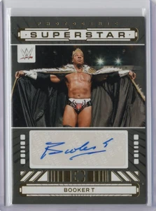 BOOKER T WWE Wrestling 2024 Panini Photogenic Superstar Auto #SG-BKT Card - Picture 1 of 2