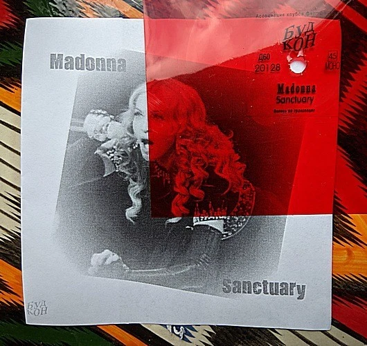 MADONNA 6" red flexi SANCTUARY , Russian rare - Image 1 of 1