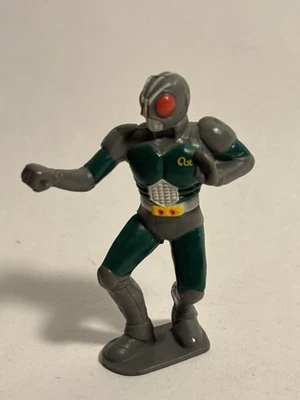 Figura Vinilo Bandai Kamen Masked Rider Negra RX 2.5" Años 90 De Colección Foto 1 de 4