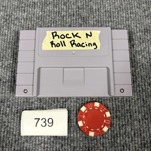 Rock 'n Roll Racing Super Nintendo nur Cartridge sehr guter Zustand getestet funktioniert - Bild 1 von 6