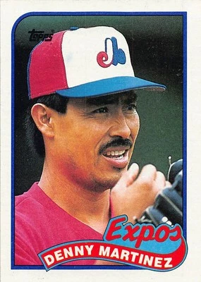 Denny Martinez 1989 Topps 313  Montreal Expos  Baseball Card - Image 1 of 2