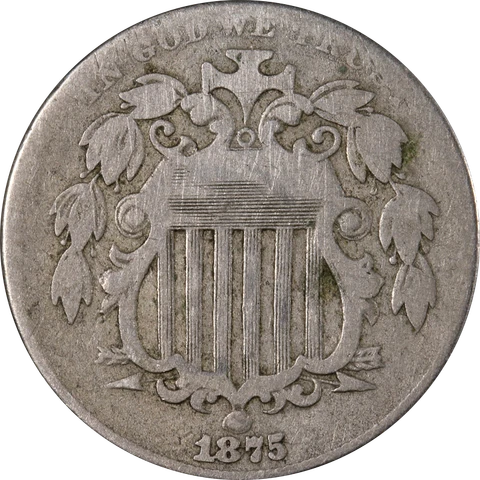 1875 Shield Nickel Great Deals From The Executive Coin Company Cover
